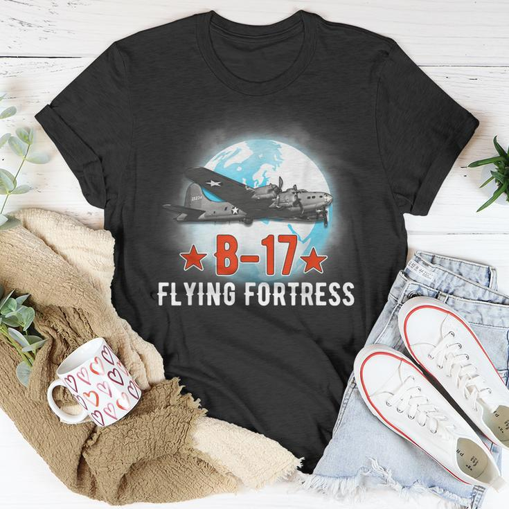 B-17 Flying Fortress Zweiter Weltkrieg T-Shirt Lustige Geschenke