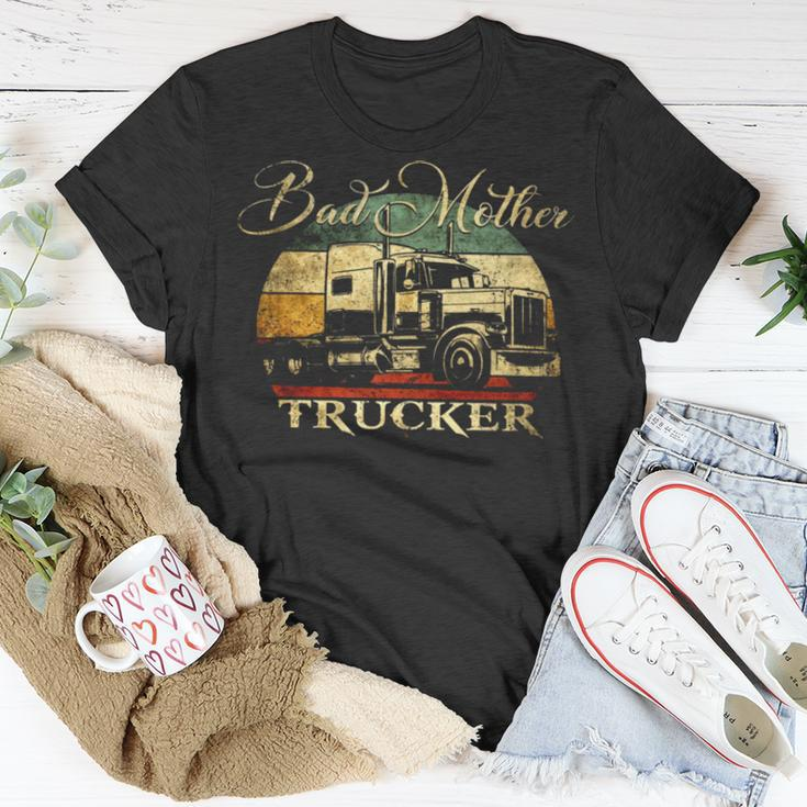 Bad Mother Trucker V2 Unisex T-Shirt Unique Gifts