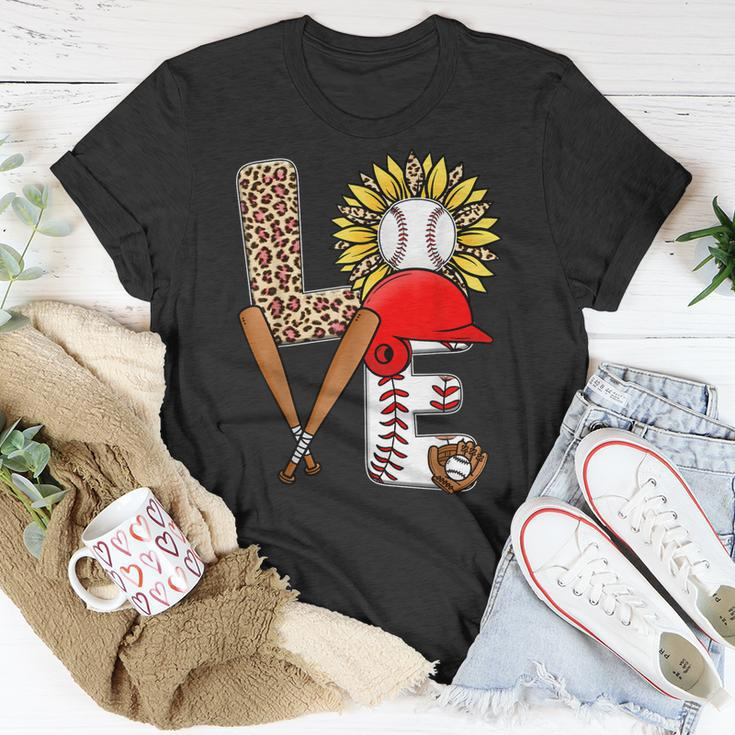 Baseball Apparel | Love Baseball Unisex T-Shirt Unique Gifts