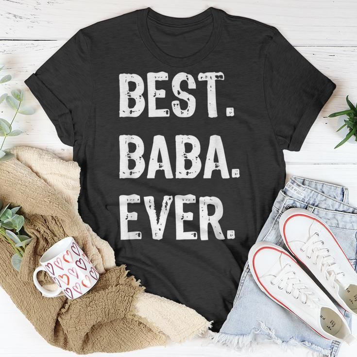 Best Baba Ever Funny Gift Cool Funny Christmas Unisex T-Shirt Funny Gifts