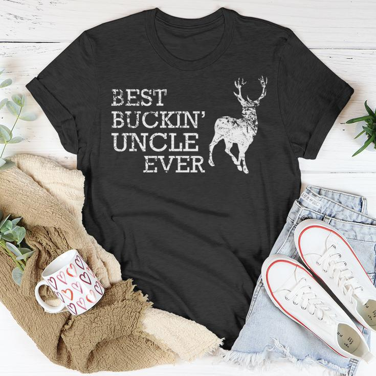 Best Buckin Uncle EverFunny Deer Hunting Gift Unisex T-Shirt Unique Gifts