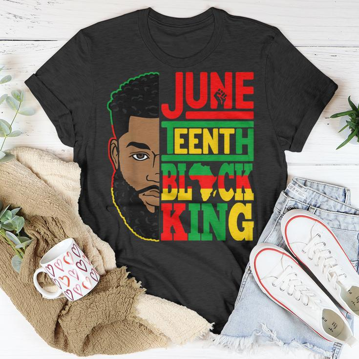 Black Fathers Day Freeish 1865 Junenth Black King History Unisex T-Shirt Unique Gifts