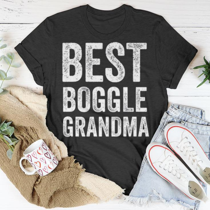 Boggle Grandma Board Game Unisex T-Shirt Unique Gifts