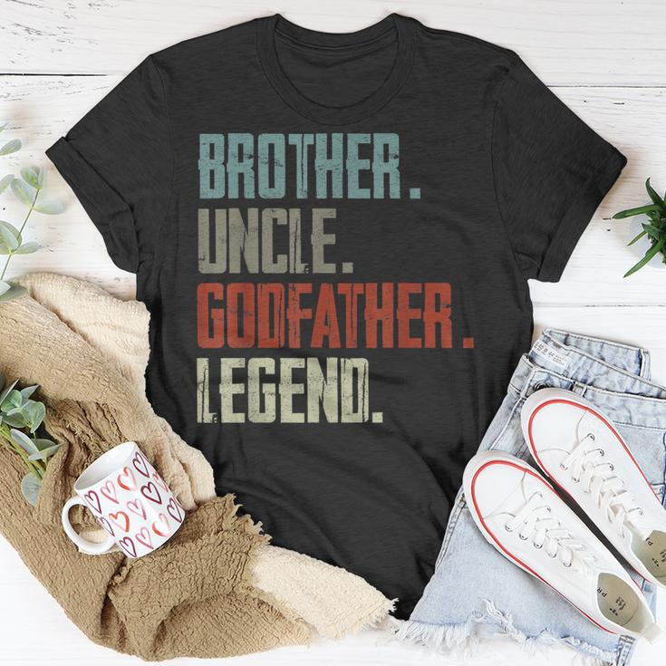 Bruder Onkel Patenvater Legende Onkel Geburtstag T-Shirt Lustige Geschenke