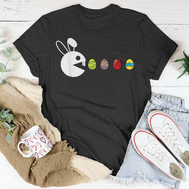 Bunny Happy Easter Egg Hunting Video-Game Gamer Unisex T-Shirt Unique Gifts
