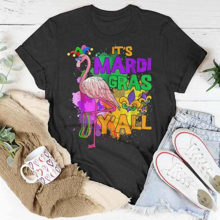 Carnival Party Idea Flamingo Mardi Gras V3 T-Shirt Funny Gifts