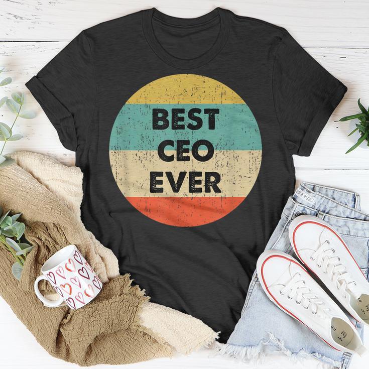 Ceo | Best Ceo Ever Unisex T-Shirt Funny Gifts