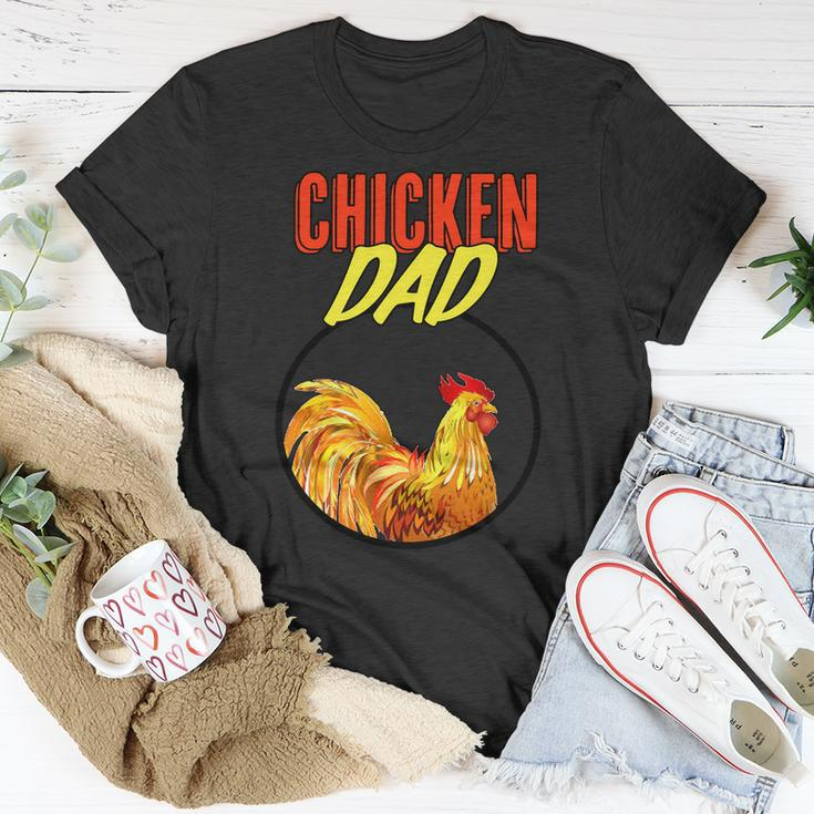 Chicken Dad V2 Unisex T-Shirt Unique Gifts