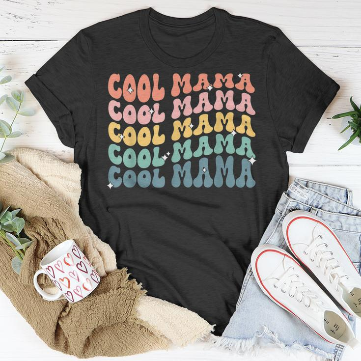 Cool Mama Retro Mothers Day New Mom Pregnancy Announcement Unisex T-Shirt Unique Gifts