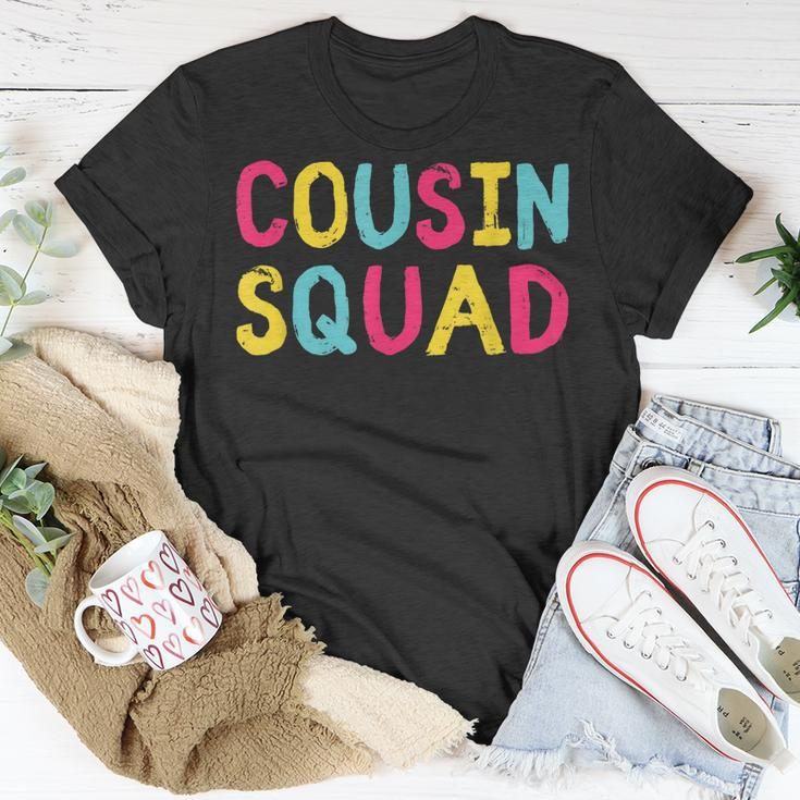 Cousin Squad Crew Family Matching Group Adult Kids Toddlers Unisex T-Shirt Unique Gifts