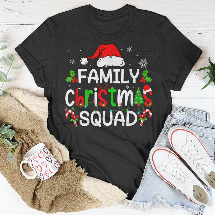 Cute Family Christmas Squad Xmas Family Men Women Mom Dad Unisex T-Shirt Unique Gifts