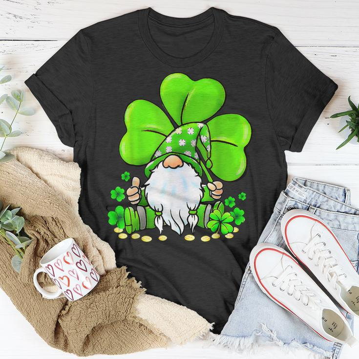 Cute Gnome Lucky Shamrock Clover St Patricks Day Boys Girls T-Shirt Funny Gifts