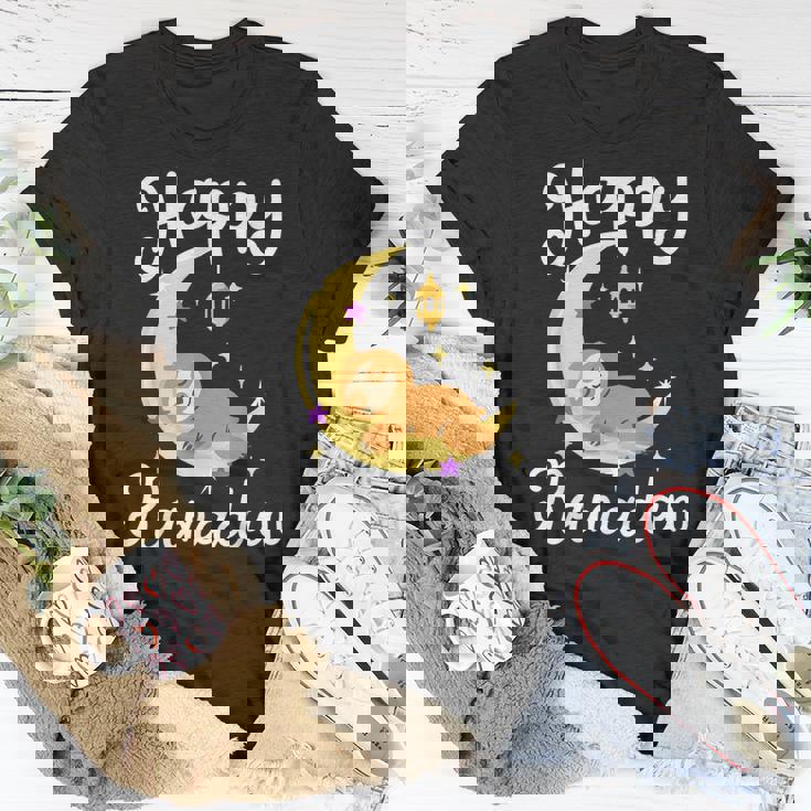 Cute Ramadan Mubarak Ramadan Kareem Eid Mubarak For Kids Unisex T-Shirt Unique Gifts