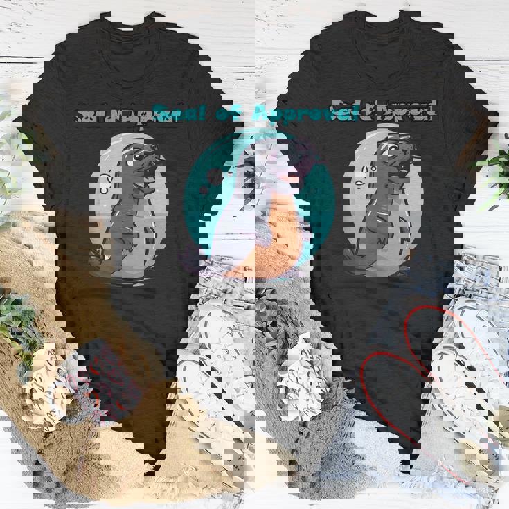 Cute Seal Of Approval Unisex T-Shirt Unique Gifts