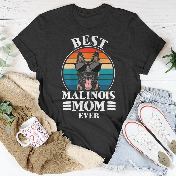 Damen Beste Malinois Mama Aller Zeiten Malinois Mama T-Shirt Lustige Geschenke