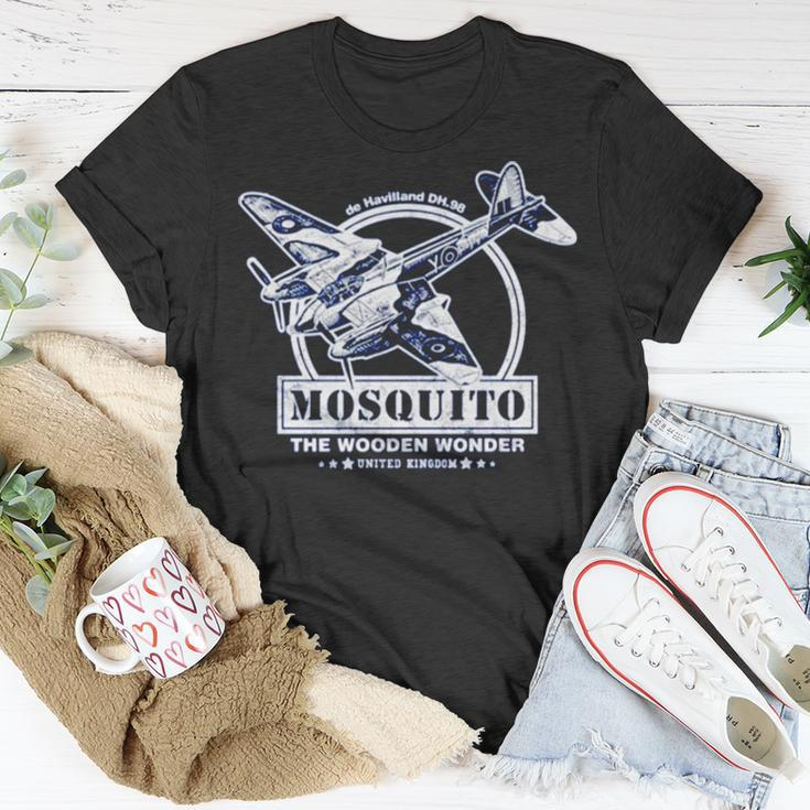 Dh98 Mosquito British Ww2 Aircraft Military Army Unisex T-Shirt Unique Gifts