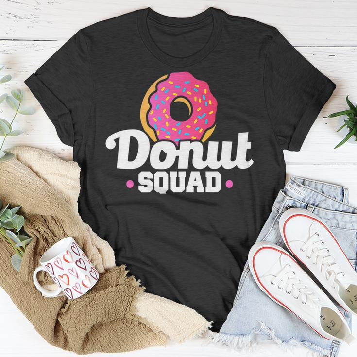Donut Squad Funny Donut Saying Donut Lovers Gift Unisex T-Shirt Unique Gifts