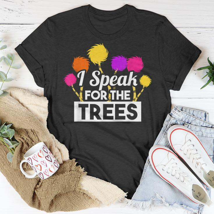Earth Day Speak For The Trees Nature Lover T-Shirt Funny Gifts