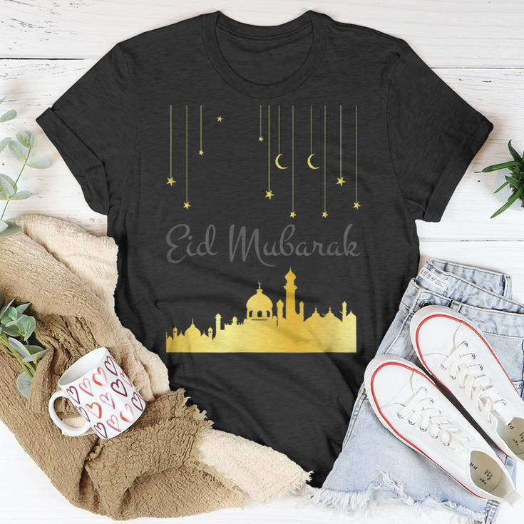 Eid Mubarak Celebrate With Muslims Al-Fitr And Al-Adha Unisex T-Shirt Unique Gifts