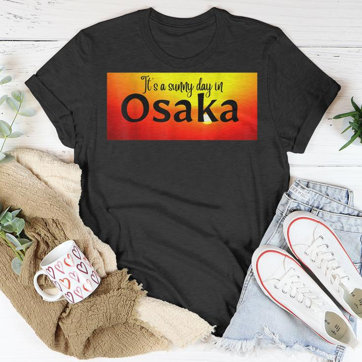 Es Ist Ein Sonniger Tag In Osaka T-Shirt Lustige Geschenke