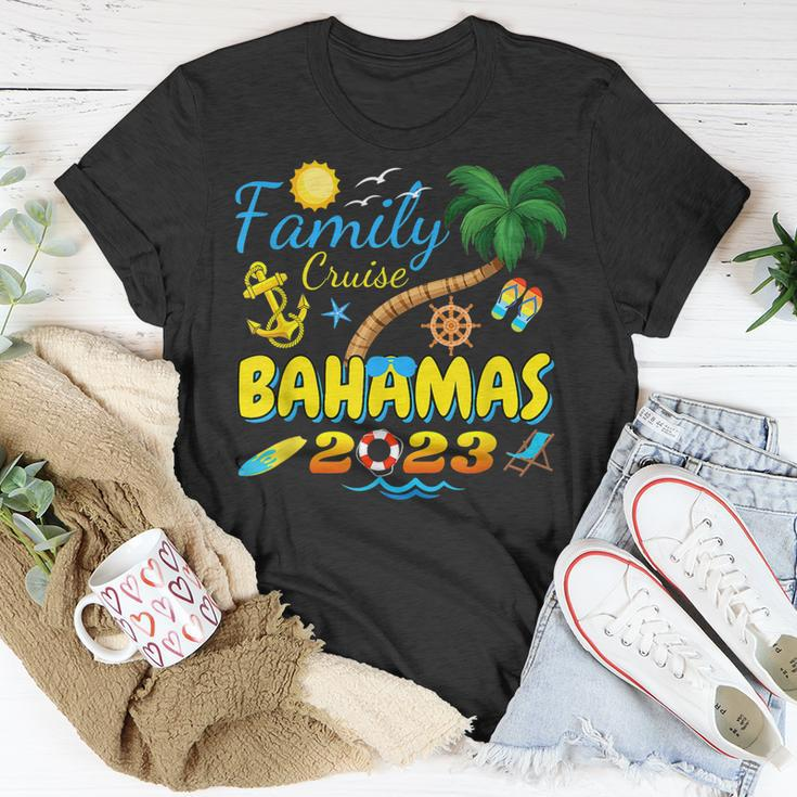 Family Cruise Bahamas 2023 Matching Group Summer Vacation Unisex T-Shirt Unique Gifts