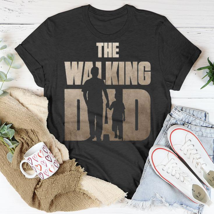 Father Son S The Walking Dad Funny Fathers Day Unisex T-Shirt Funny Gifts