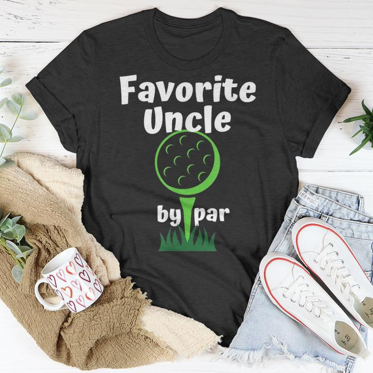 Favorite Uncle By Par Golf Unisex T-Shirt Unique Gifts