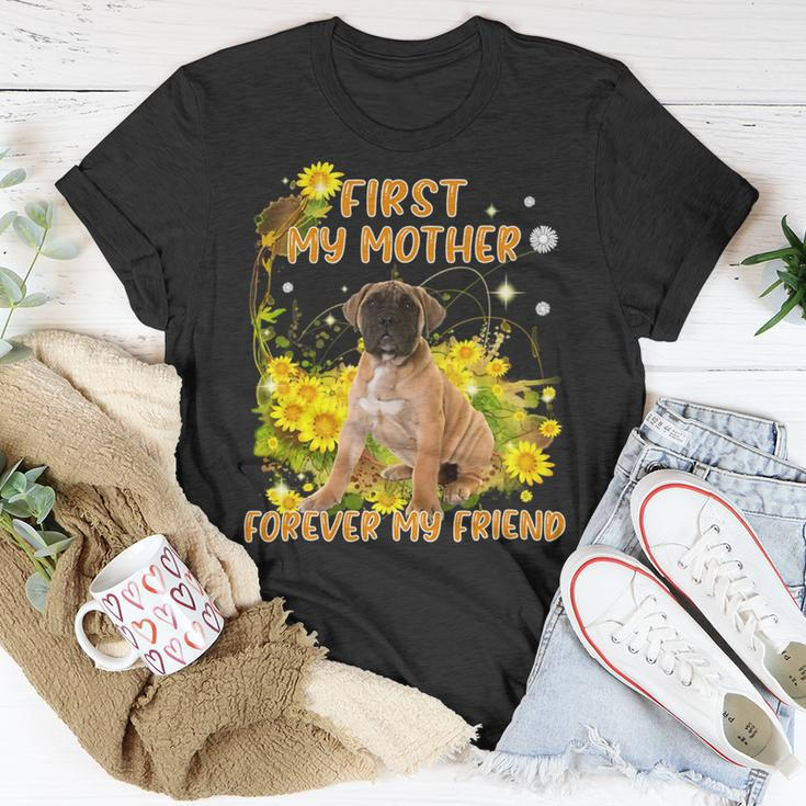 First My Mother Forever My Friend Mothers Day Dog Mom V4 Unisex T-Shirt Unique Gifts
