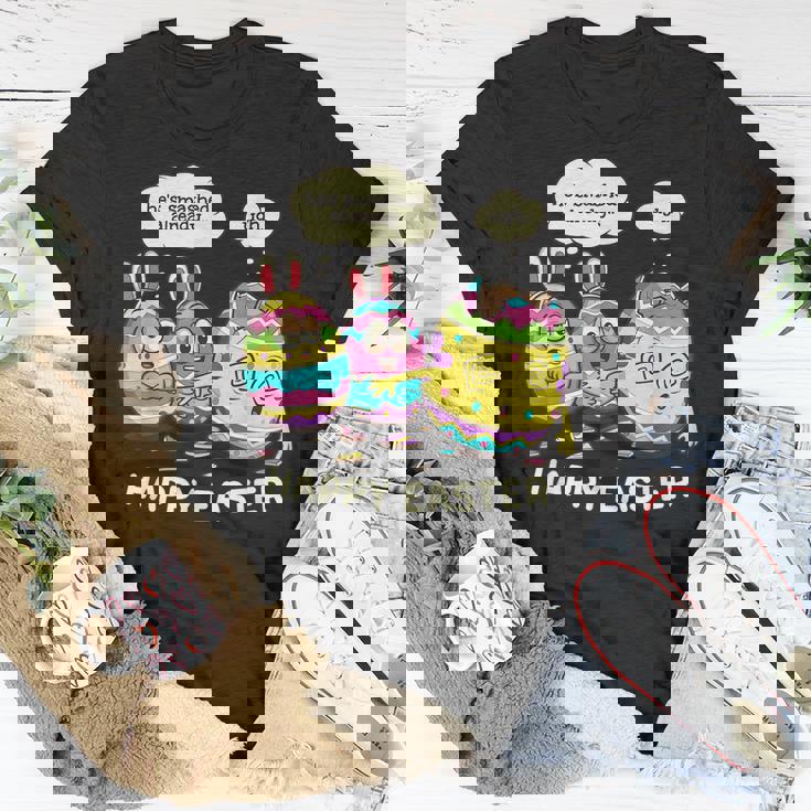 Funny Easter Eggs Pun Smashed Already Funny Easter Unisex T-Shirt Unique Gifts