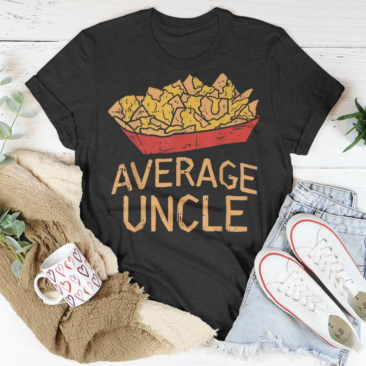 Funny Nacho Average Uncle Cinco De Mayo Mexican Foodie Unisex T-Shirt Unique Gifts