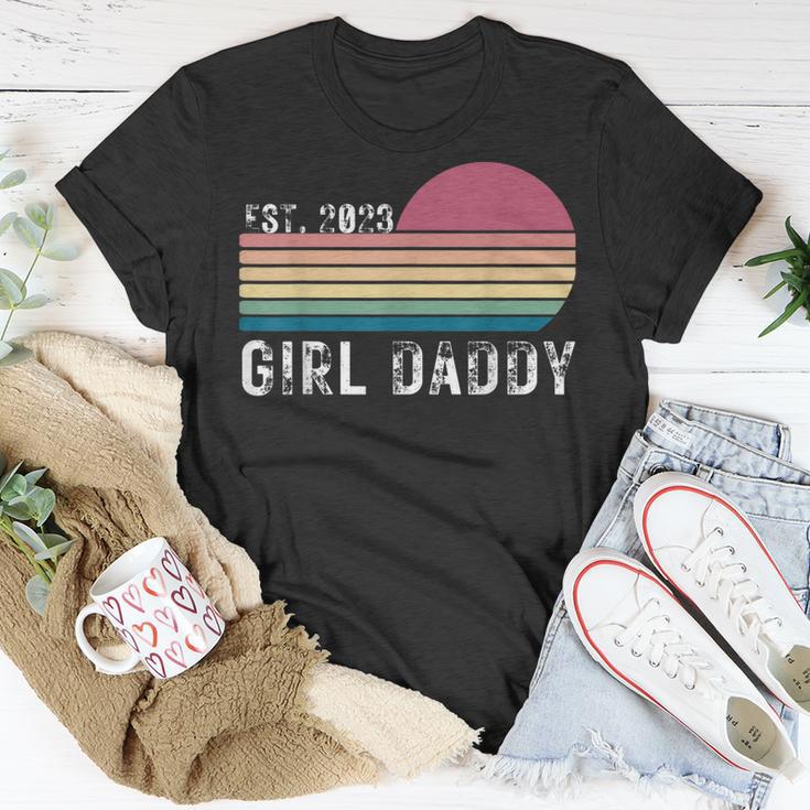 Girl Dad Est 2023 Girl Dad To Be Gifts New Daddy Kids Long Sleeve