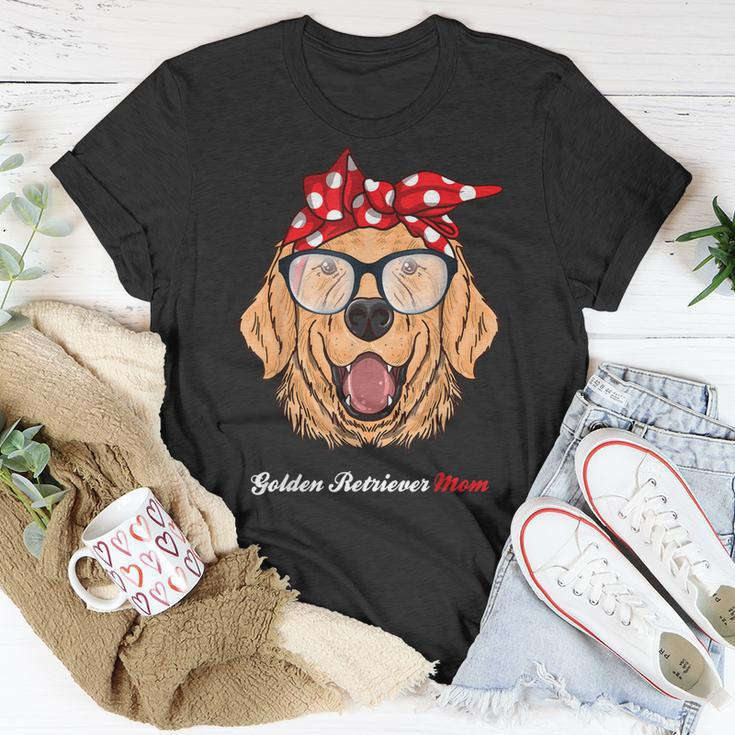 Golden Retriever Mama Hundebesitzerin Süß Niedlich Liebe T-Shirt Lustige Geschenke