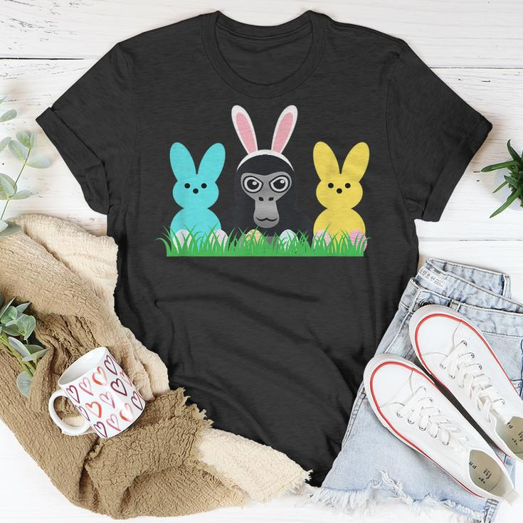 Gorilla Tag Easter Basket Vr Gamer Kids Adults Ns Unisex T-Shirt Unique Gifts