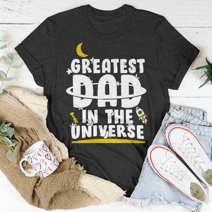 Greatest Dad In The Universe V2 Unisex T-Shirt Unique Gifts