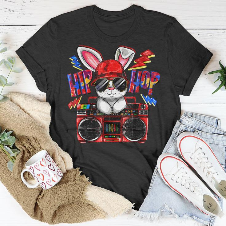 Happy Easter Cool Bunny Hip Hop Gift Baby Boy Kids Toddler Unisex T-Shirt Unique Gifts