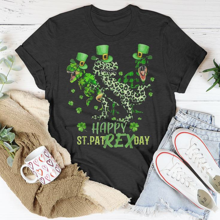 Happy St Patrex DayRex Lover Funny St Patricks Day Unisex T-Shirt Funny Gifts