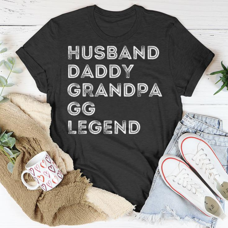 Herren Ehemann Papa Opa Gg Legend Vatertag T-Shirt Lustige Geschenke