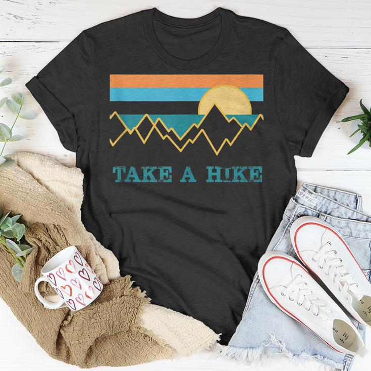 Take A Hike Outdoor Hiking Nature Wilderness For Hikers T-Shirt Funny Gifts