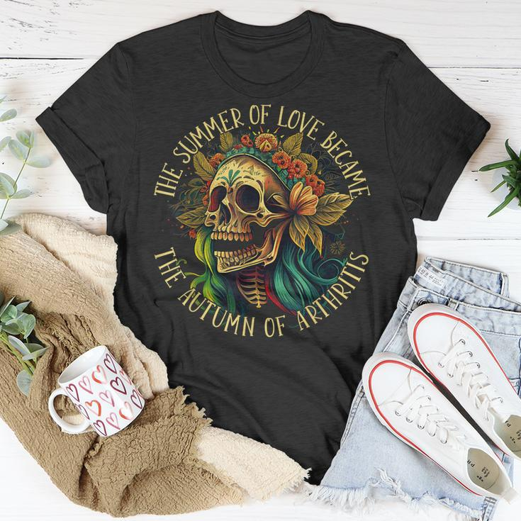 Hippie Grandma Autumn Of Arthritis Unisex T-Shirt Unique Gifts