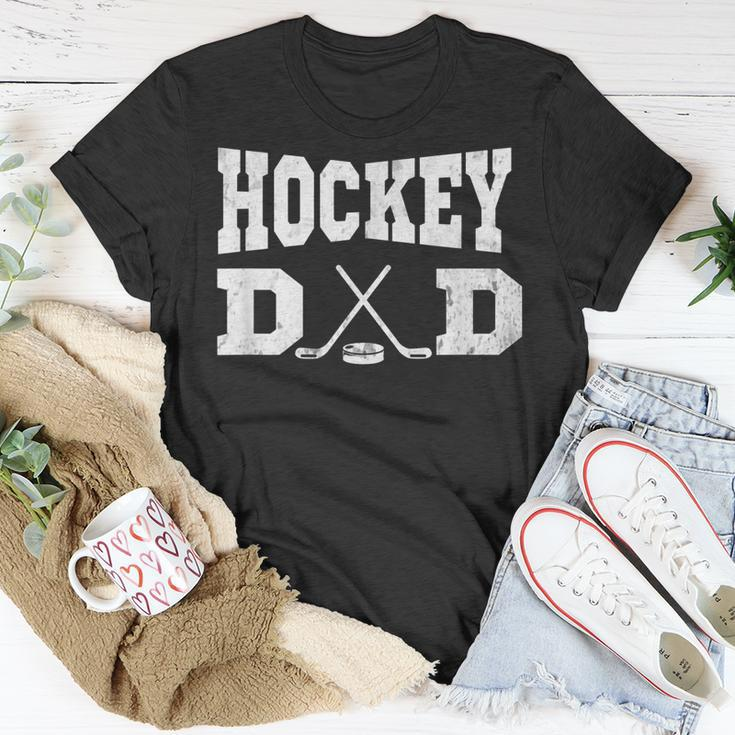 Hockey Dad Hockey Dad T-Shirt Funny Gifts