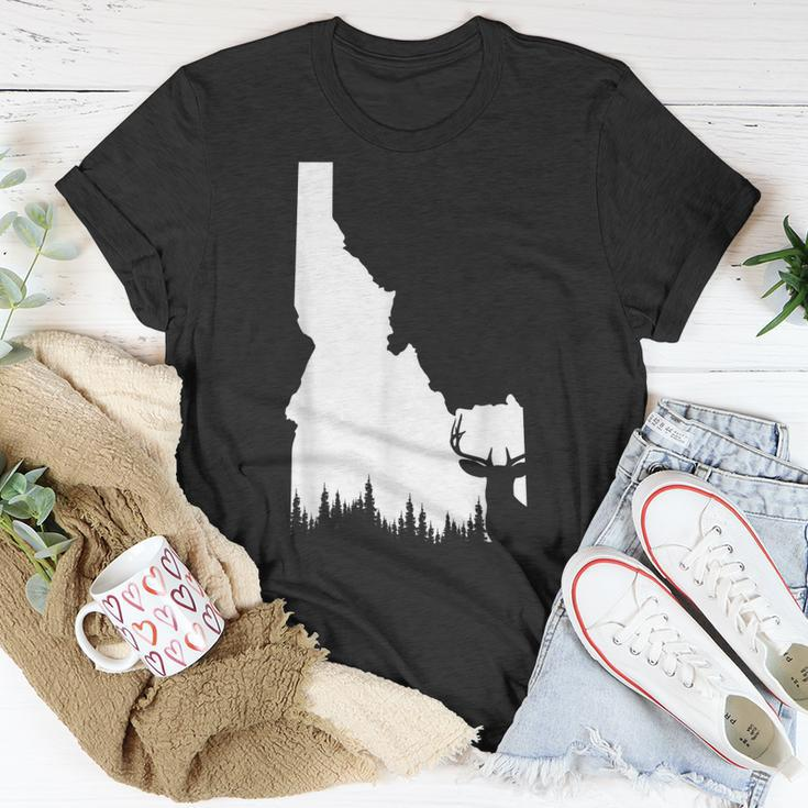 Hunter | Elk & Deer State - Vintage Idaho Hunting Unisex T-Shirt Unique Gifts