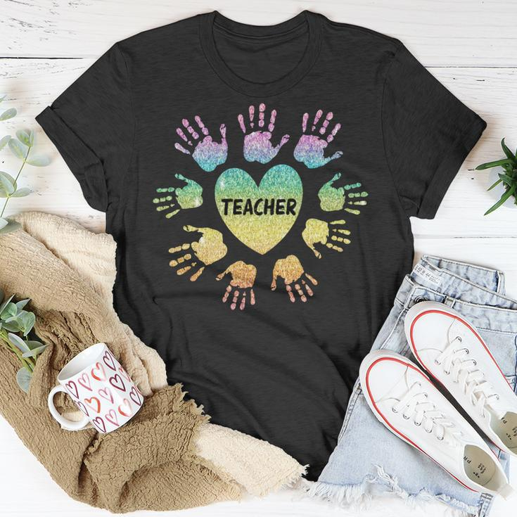 I Teach Love Bravery Equality Strength Kindnesss Unisex T-Shirt Funny Gifts