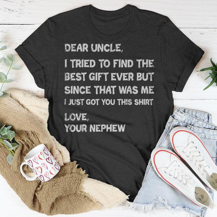 I Tried To Find The Best Ever Funny Uncle Mens Unisex T-Shirt Funny Gifts