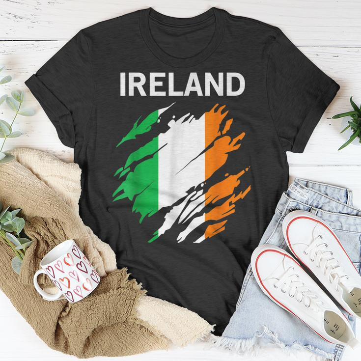 Ireland St Patricks Day Irish Flag T-Shirt Funny Gifts
