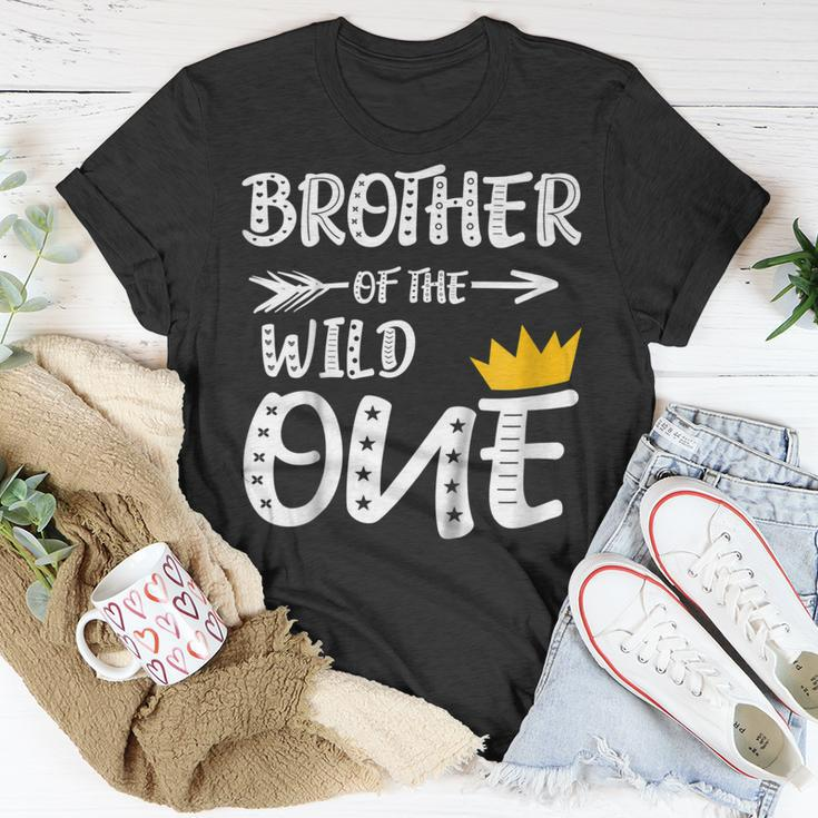 Kids Brother Of The Wild One King Queen Shirt 1St Birthday Unisex T-Shirt Unique Gifts