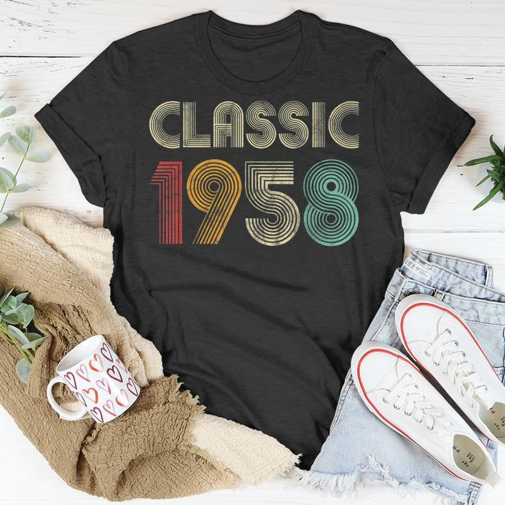 Klassisch 1958 Vintage 65 Geburtstag Geschenk Classic T-Shirt Lustige Geschenke
