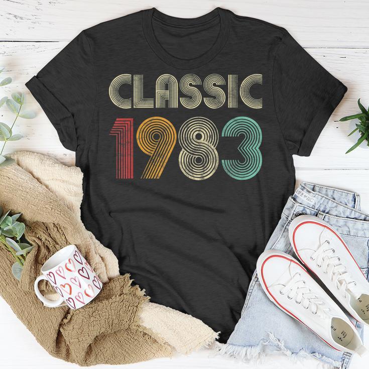 Klassisch 1983 Vintage 40 Geburtstag Geschenk Classic T-Shirt Lustige Geschenke