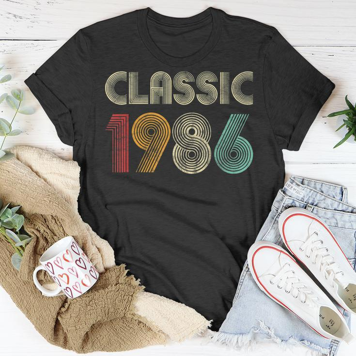 Klassisch 1986 Vintage 37 Geburtstag Geschenk Classic T-Shirt Lustige Geschenke