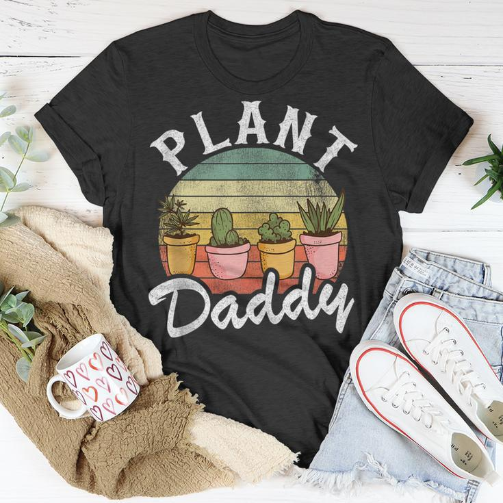 Landscaper Gardener Dad Plants Expert Plant Daddy T-Shirt Funny Gifts