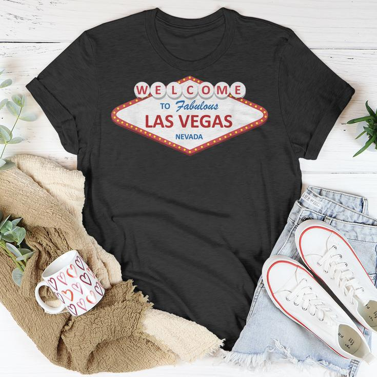 Las Vegas Sign - Nevada - Aesthetic Design - Classic Unisex T-Shirt Unique Gifts
